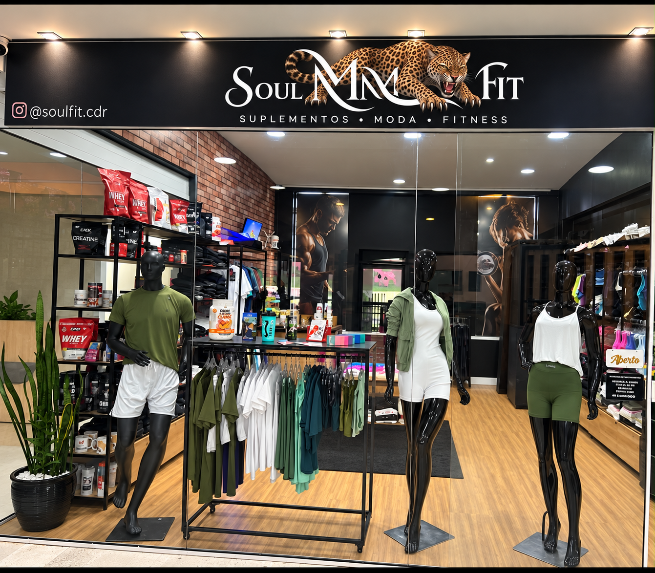 Vitrine da Soul MM Fit em Caçador